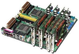 Фото дня: ASUS L1N64-SLI Deluxe, первая материнская плата для AMD 4x4