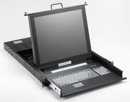 Новые KVM-переключатели ACME: в корпусе размером 1U — дисплей 17" и выдвижная клавиатура