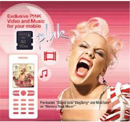 Memory Stick Micro с записями P!NK — уже в России