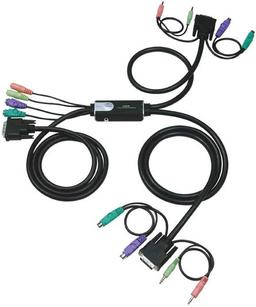 ATEN представляет поддерживающие звук KVM-переключатели с кабелями DVI