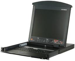 ATEN Dual Rail ЖК KVM-консоль с поддержкой PS/2 и USB