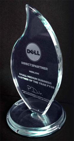 MERLION получает статус «Партнер года Dell 2008 в сегменте SMB»