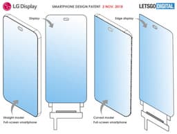 LG показала, как могут выглядеть смартфоны с безрамочным экраном и основной камерой с четырьмя объективами