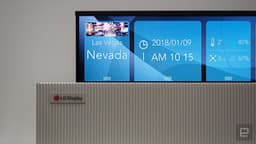 LG в начале января представит коммерческий вариант телевизора OLED, скручивающегося в трубочку