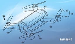 Дроны Samsung вскоре могут стать реальностью