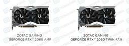 Появились изображения 3D-карт Zotac Gaming GeForce RTX 2060 AMP и Zotac Gaming GeForce RTX 2060 Twin Fan