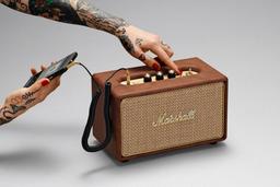 Акустическая система Marshall Acton Tawny оценивается в 250 долларов