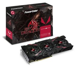 Видеокарта PowerColor Red Dragon RX VEGA 56 8GB не удивляет частотами, но порадует системой охлаждения