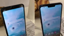 Пока все добавляют своим смартфонам вырез вверху экрана, LG придумала, как его скрыть