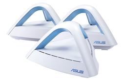 Комплект Asus Lyra Trio для создания сети Wi-Fi Mesh рассчитан на помещение площадью до 500 квадратных метров