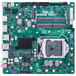 Системная плата Asus Prime H310T типоразмера Thin mini-ITX поддерживает процессоры с TDP до 95 Вт