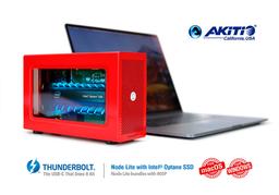 Akitio анонсирует внешний накопитель Node Lite на базе SSD Intel Optane 905P