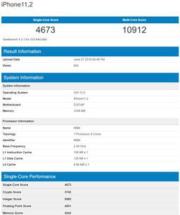 Новый iPhone еще не вышел, но уже установил рекорд производительности в бенчмарке Geekbench