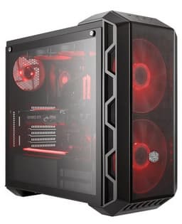 Компьютерный корпус Cooler Master MasterCase H500 оснащается двумя вентиляторами диаметром 200 мм