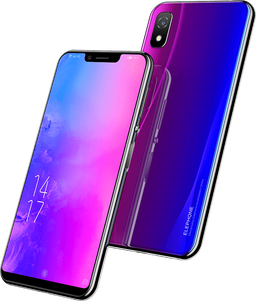 Смартфон Elephone A4 Pro оснащен экраном с вырезом в верхней части и боковым дактилоскопическим датчиком
