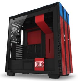 Компьютерный корпус NZXT CRFT 01 - H700 PUBG Limited Edition оформлен в стиле игры PUBG
