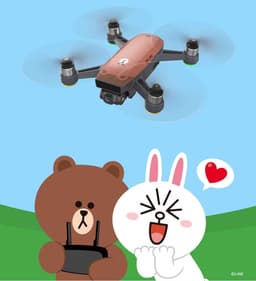 Дрон DJI Line Friends (Brown)|Spark — летающий медведь