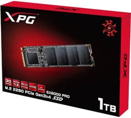 SSD Adata XPG SX6000 Pro типоразмера M.2 обеспечивают скорости чтения до 2100 МБ/с