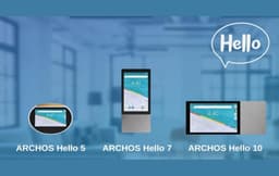 Умные дисплеи Archos Hello 5, 7 и 10 сочетают помощник Google с полноценной ОС Android 8.1.