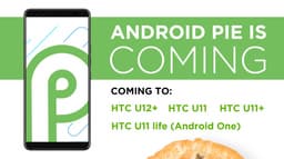 HTC обновит четыре смартфона до Android P