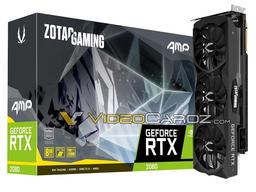 3D-карты Zotac GeForce RTX 2080 Ti и RTX 2080 AMP получат удлиненную систему охлаждения