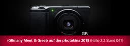 Подтвержден анонс компактной камеры Ricoh GR нового поколения на выставке Photokina 2018