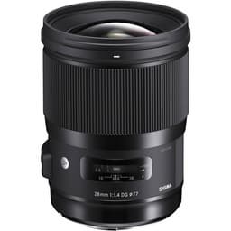 Оптическая схема объектива Sigma 28mm F1.4 DG HSM | Art насчитывает 17 элементов