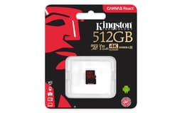 Представлены карты памяти Kingston Canvas React microSD