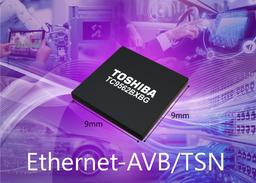 Серия Toshiba TC9562 включает три микросхемы с функцией моста Ethernet для автомобильных и промышленных применений