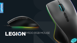 Представлены игровая мышь Lenovo Legion M500 RGB и клавиатура Lenovo Legion K500 RGB