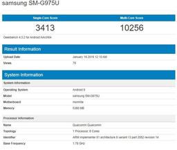 Samsung Galaxy S10+ замечен в Geekbench: всего 6 ГБ ОЗУ и производительность ниже, чем у Sony Xperia XZ4