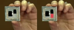 Корпус процессора AMD Ryzen третьего поколения в исполнении AM4 рассчитан на два кристалла CPU