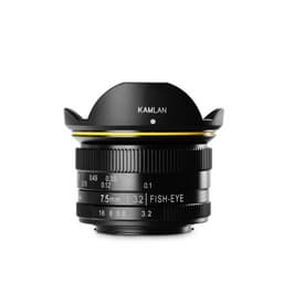 Объектив Kamlan 7.5mm F3.2 предназначен для камер системы Micro Four Thirds