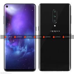 Изображение показывает два экрана смартфона Oppo Find Z
