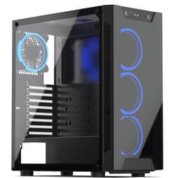 Компьютерный корпус SilentiumPC Armis AR5X TG RGB укомплектован четырьмя вентиляторами
