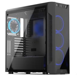 Две панели компьютерного корпуса SilentiumPC Armis AR7X TG RGB изготовлены из закаленного стекла