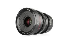 Объектив Meike MK-35mm T2.2 адресован снимающим видео камерами системы Micro Four Thirds