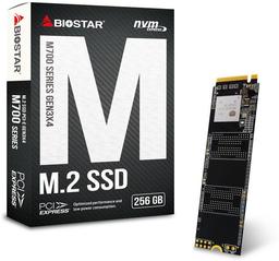 Твердотельные накопители Biostar M700 оснащены интерфейсом PCIe 3.0 x4