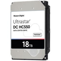 Western Digital начинает серийные поставки жестких дисков Ultrastar DC HC550 объемом 18 ТБ