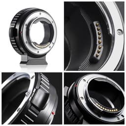 Адаптер K&F Concept EF-E AF II позволяет устанавливать объективы с креплением Canon EF на камеры с креплением Sony E