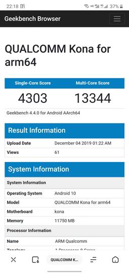 SoC Snapdragon 865 показала всю свою мощь в первом тесте