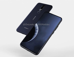 В соответствии с трендами. Появилось изображение смартфона Nokia X71