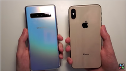 Видео дня: Samsung Galaxy S10 5G сравнили с Apple iPhone XS Max по скорости