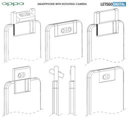 Даже лучше Samsung Galaxy A80 и Asus ZenFone 6. Oppo готовит полноэкранный смартфон с вращающейся камерой