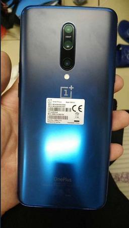 «Живые» фото смартфона OnePlus 7 Pro в новом цвете Nebula Blue перед анонсом