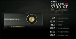 Видеокарта AMD Radeon RX 5700 XT 50th Anniversary Edition будет продаваться не только в Китае и США, но и в Европе тоже