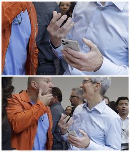 Новый iPhone в руках Тима Кука оказался подделкой