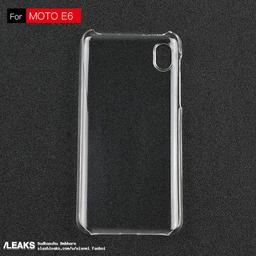 Фото чехла Motorola Moto E6 подтверждают одинарную камеру