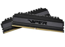 Модули памяти Patriot Viper 4 Blackout полностью окрашены в черный цвет 
