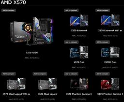 Компания ASRock представила системные платы серии X570